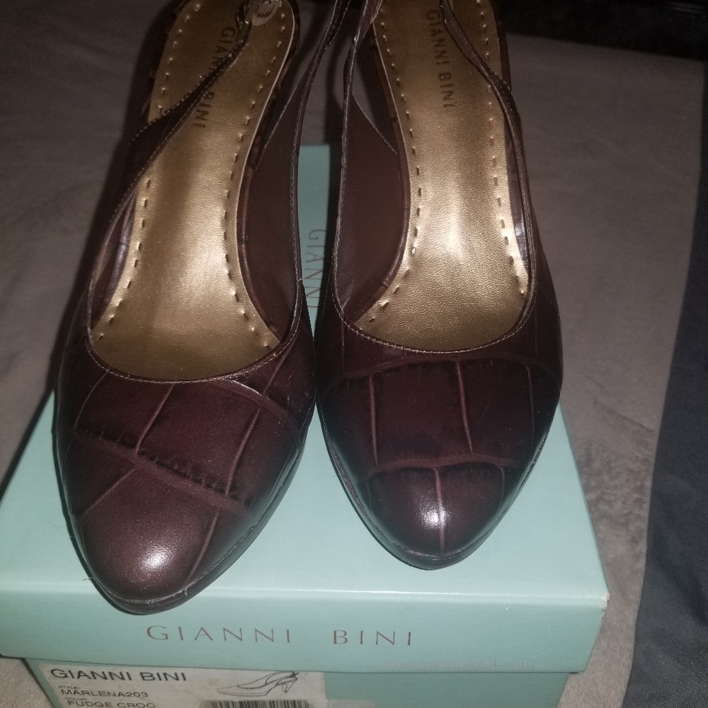 Gianni Bini sling back shoes.